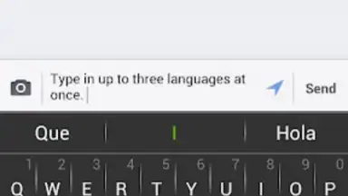 Capture d'écran de SwiftKey 3 Keyboard Free 4