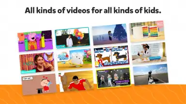Capture d'écran de YouTube Kids for Android TV 2