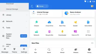 Capture d'écran de ES File Explorer 9