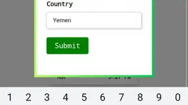 Capture d'écran de مواقيت الصلاه 3