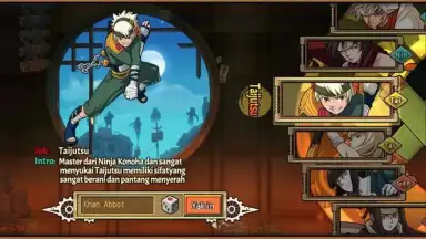 Capture d'écran de Shinobi Heroes 1