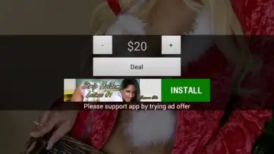 Capture d'écran de Sexy Strip Blackjack Christmas 4
