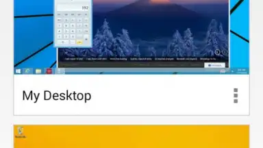 Capture d'écran de Microsoft Remote Desktop Beta 11