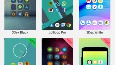Capture d'écran de IO Launcher (Lollipop + iOS 8) 4