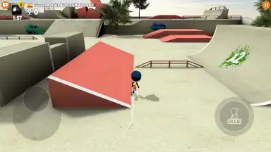 Capture d'écran de Stickman Skate Battle 9
