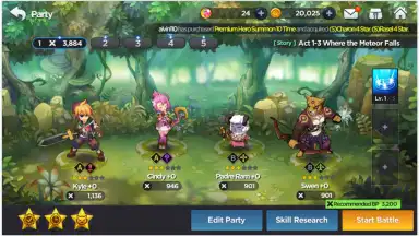 Capture d'écran de GrandChase 7