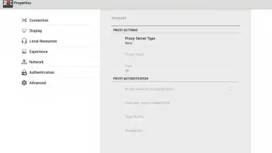 Capture d'écran de 2X RDP Client 4