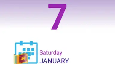 Capture d'écran de Ceylon Calendar 2015 11