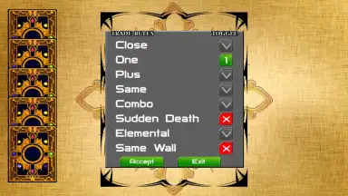Capture d'écran de Triple Triad 9