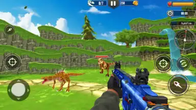 Capture d'écran de Dinosaur Hunter 3D Game 2