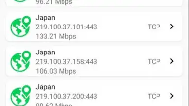 Capture d'écran de Green VPN Tunnel - Super Fast Net 2