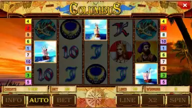 Capture d'écran de Columbus Deluxe slot 3
