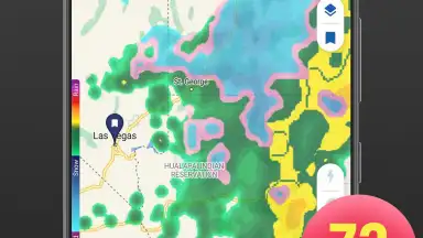 Capture d'écran de NOAA Weather Radar 1