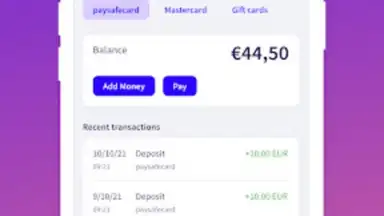Capture d'écran de paysafecard 4