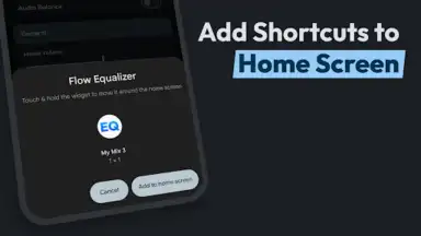 Capture d'écran de Flow Equalizer 3