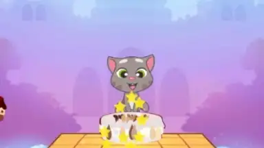 Capture d'écran de Talking Tom Cake Jump 2