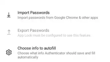Capture d'écran de Microsoft Authenticator 13