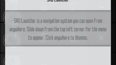 Capture d'écran de SAO Launcher 7