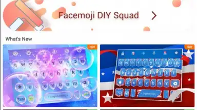 Capture d'écran de Facemoji Keyboard 3