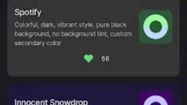 Capture d'écran de Repainter · dynamic themes 4