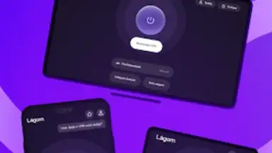 Capture d'écran de Lagom VPN Mobile 3