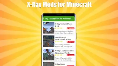 Capture d'écran de X-Ray Texture Pack for Minecraft 5