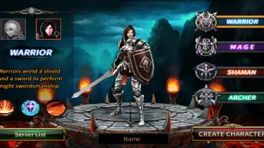Capture d'écran de Arcane Online 1