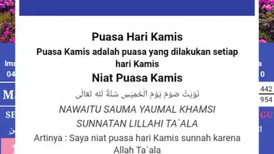 Capture d'écran de Kalender Puasa Indonesia 7