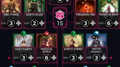 Capture d'écran de Deckstorm: Duel of Guardians 2
