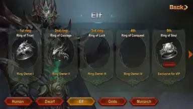 Capture d'écran de Blades and Rings 4