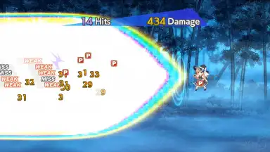 Capture d'écran de Touhou LostWord 2