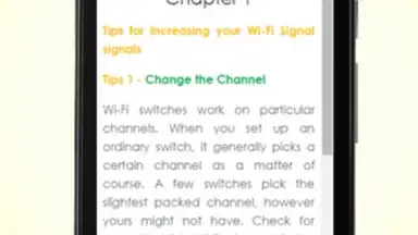 Capture d'écran de Increase WiFi Signal 1