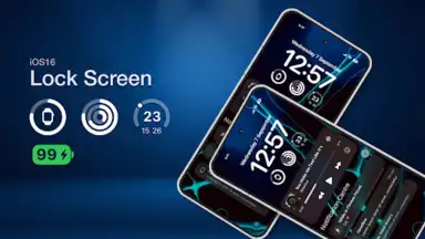 Capture d'écran de Lock Screen iOS 16 10