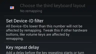 Capture d'écran de External Keyboard Helper Demo 3