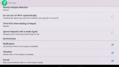 Capture d'écran de WifiPass Free Internet 4