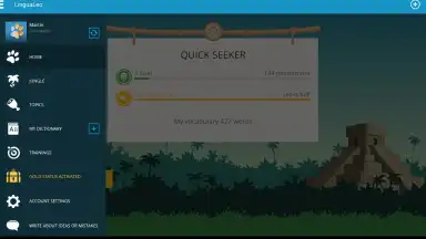 Capture d'écran de English with LinguaLeo 9