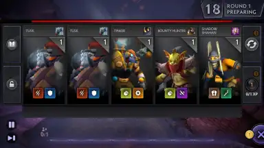 Capture d'écran de Dota Underlords 4