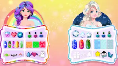 Capture d'écran de Nail Salon Game Girls Nail art 6