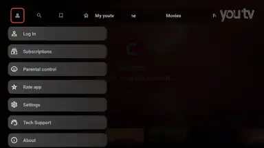 Capture d'écran de youtv 6