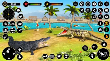Capture d'écran de Crocodile Games - Animal Games 1