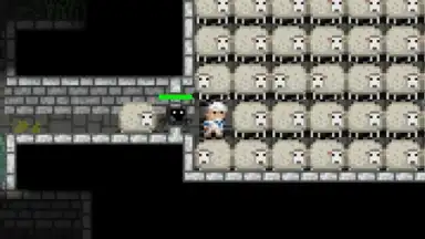 Capture d'écran de Moonshine Pixel Dungeon 2