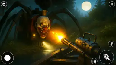 Capture d'écran de Scary Spider Train Adventure 5