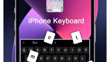 Capture d'écran de iPhone Keyboard - iOS 18 2