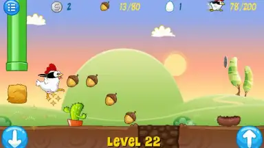 Capture d'écran de Ninja Chicken 2