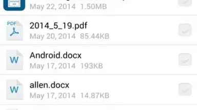 Capture d'écran de Tomi File Manager 4