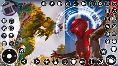 Capture d'écran de Black Spider Super hero Games 3