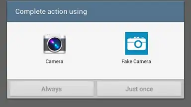 Capture d'écran de Fake Camera 4