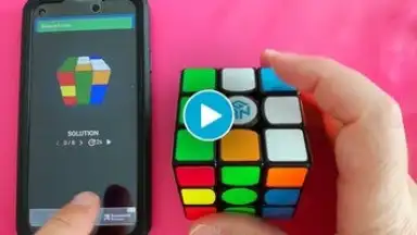 Capture d'écran de Cube Solver 1