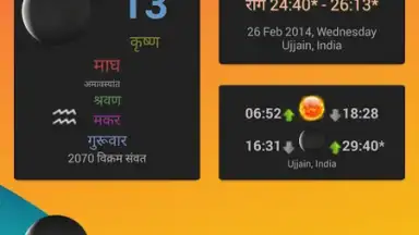 Capture d'écran de Hindu Calendar 14