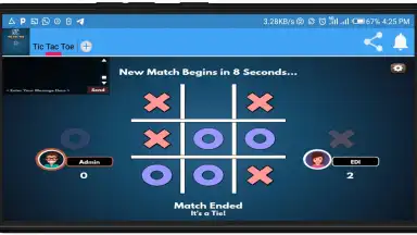 Capture d'écran de Tic Tac Toe 2